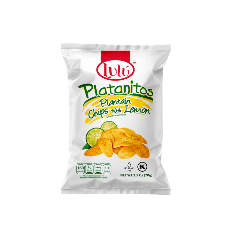 Platanitos con Limon 70 gr Lulu