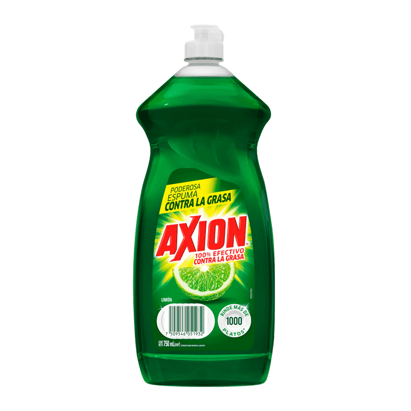 Lavaplatos Limón 750ml Axion