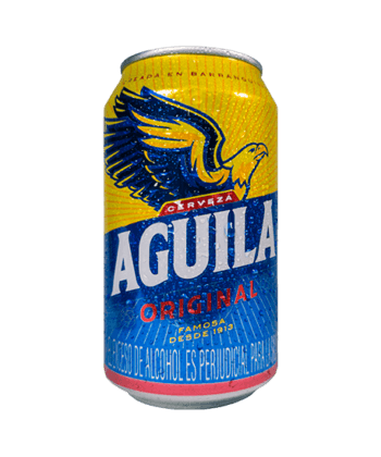 Cerveza de lata 269 ml x unid Aguila