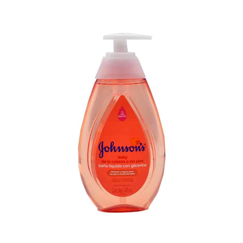 Baño Líquido Bebé Cabeza a Pies x 400ml Johnson's