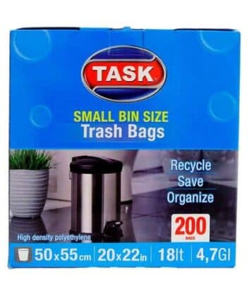 Bolsa para Basura 55 x 55 cm 200 Unds Task