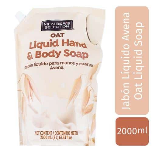Jabón Líquido de Avena 2L Member's Selection