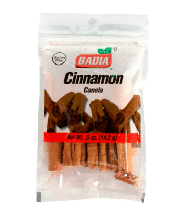 Sobre de Canela en Rama 14,2gr Badia