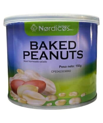 Maní Horneado Salado 150gr Nordicos