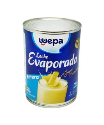 Leche Evaporada 400gr wepa
