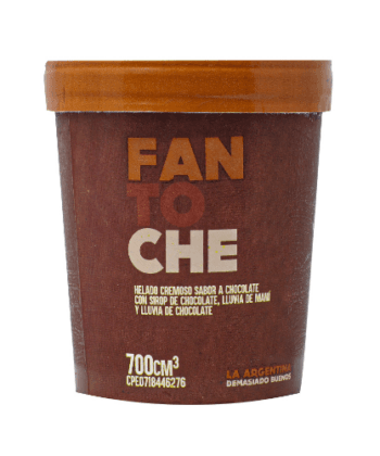 Helado Fantoche chocolate 700cm3 la Argentina