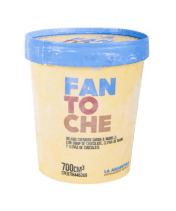 Helado Fantoche Vainilla 700cm3 la Argentina