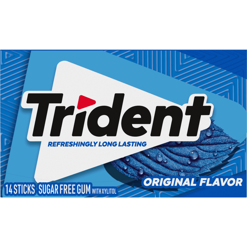 Chicles Original Flavor x 14 Sticks Trident