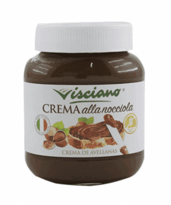 Crema de Avellanas 400g Visciano