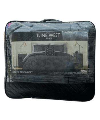 Sábanas de 8 Piezas King Nine West