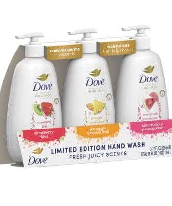 Gel de manos líquido x 3 unds Dove