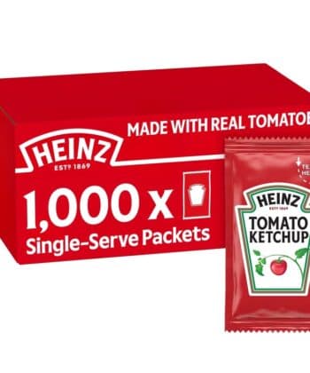 Sobres de ketchup x 1000 unds Heinz