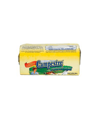 Mantequilla con Sal 200 gr Campestre