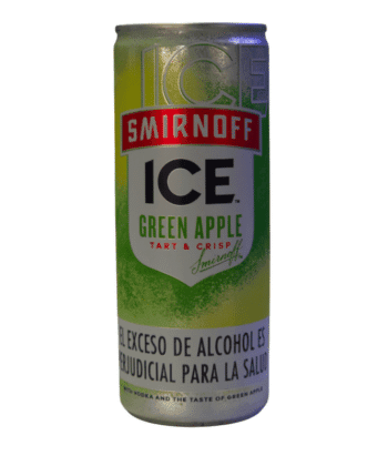 Vodka Ice Manzana Verde Lata x 250ml Smirnoff