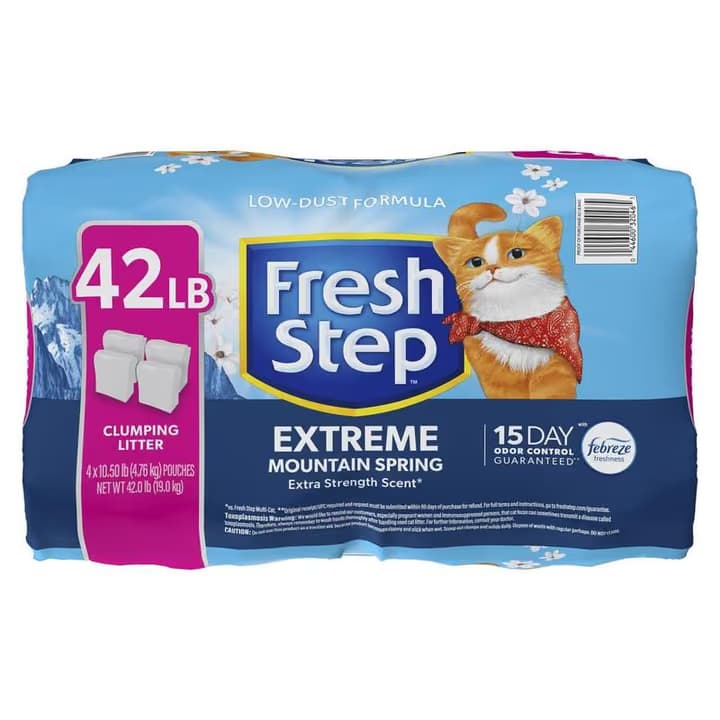 Arena para Gatos 19 kg Fresh Step