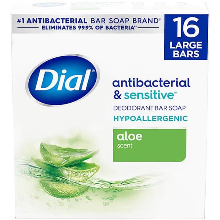 Jabon Antibacterial 114gr 16 pack Dial