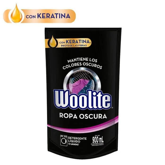 Detergente liquido con Keratina 900ml Woolite