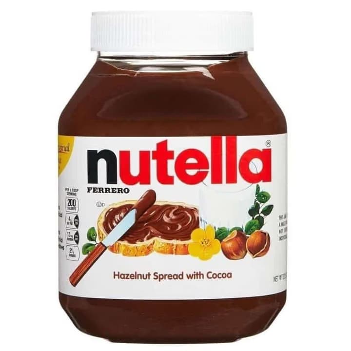 Crema De Chocolate Y Avellana 750gr x unid Nutella