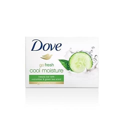 Jabon de Baño Pepino 106gr x Und Dove Go Fresh