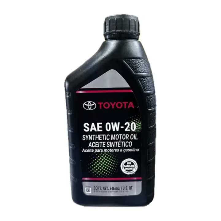 Aceite Sintetico SAE 0W-20 946ml Toyota