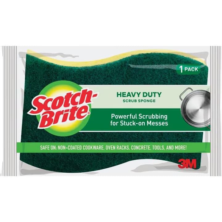Esponja x und Scotch-Brite Heavy Duty