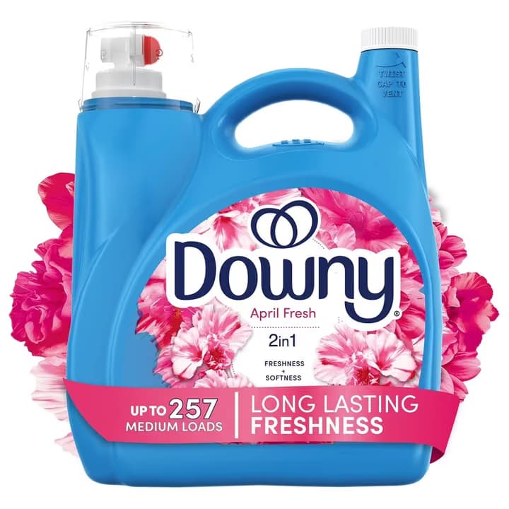 Suavizante líquido para ropa April Fresh 150 onzas Downy Soft & Fresh