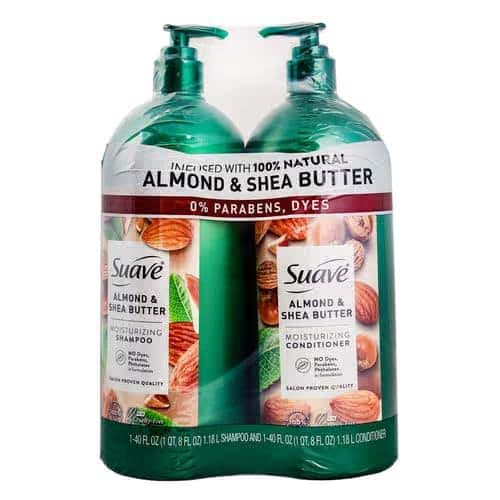 Shampoo y Acondicionador Almendra y Karité x 2 Unids 1.18 L Suave