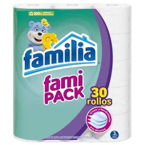 Papel Higiénico Fami Pack 272 Hojas x 30 Unids Familia