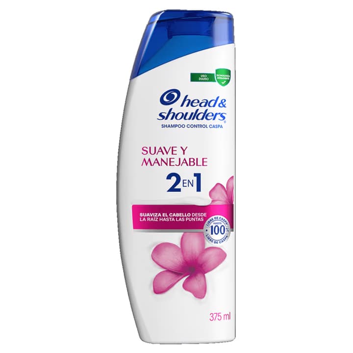 Shampoo suave y manejable 375 ml Head and Shoulders