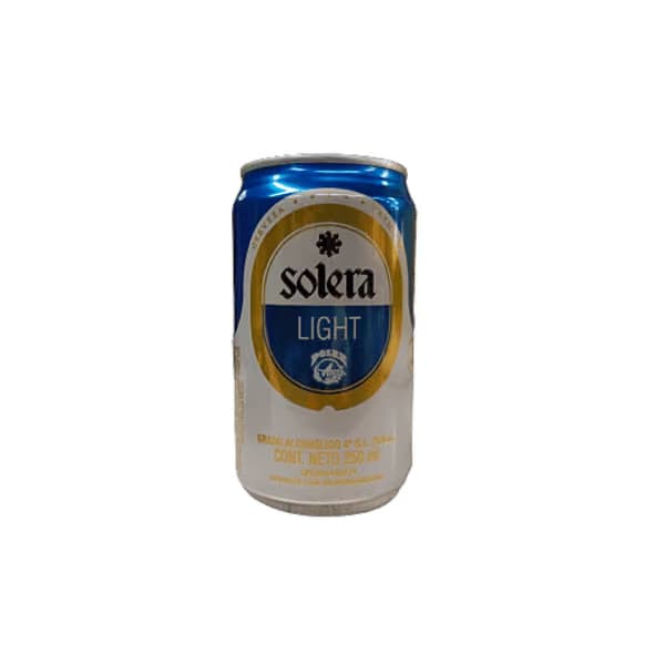 Cerveza de Lata Solera Azul Light 250ml polar