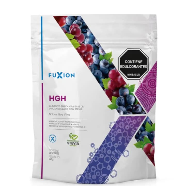 Mezcla en Polvo de Uva HGH 28 Unds Fuxion