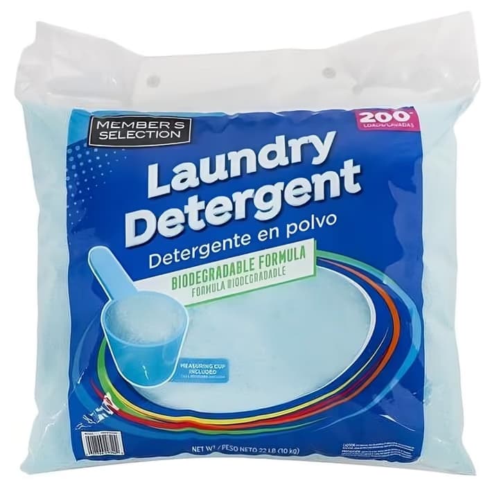 Detergente en Polvo 10 kg Member's Selection
