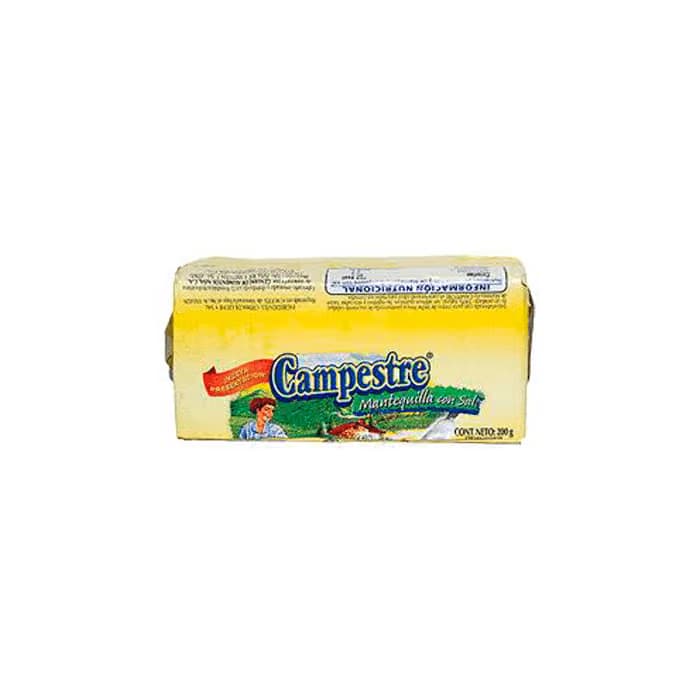 Mantequilla con Sal 200 gr Campestre