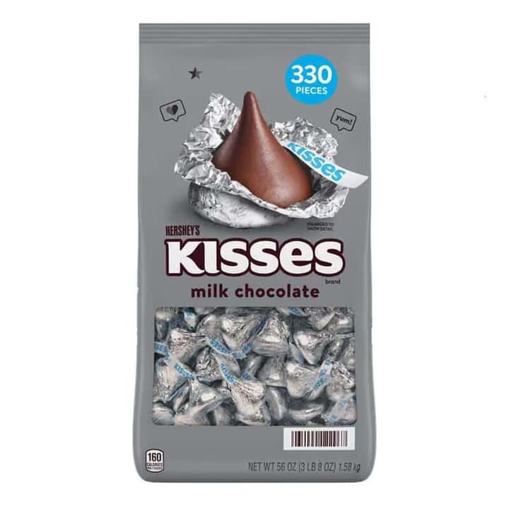 Caramelos de Chocolate Kisses 1.58 kg Hershey's
