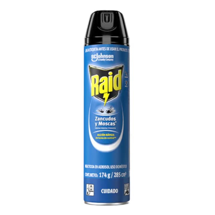 Insecticida Para Zancudos 400ml y Moscas Raid