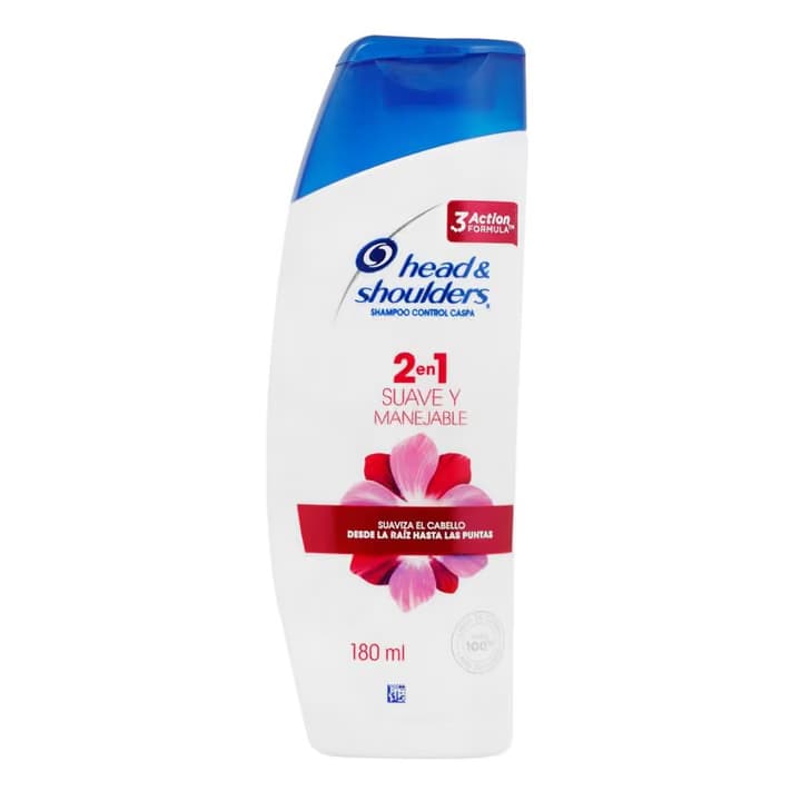 Shampoo suave y manejable 180cc Head and Shoulders