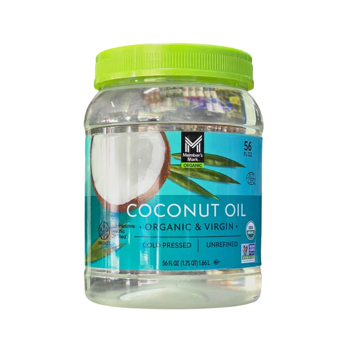 Aceite de Coco Virgen Orgánico 1,66L Member's Mark