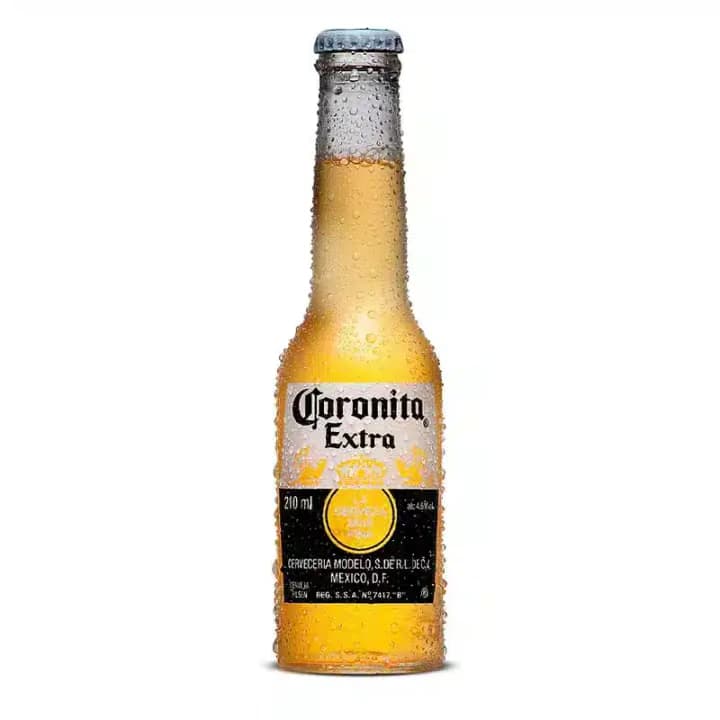 Cerveza de botella 210 ml x Unid Coronita