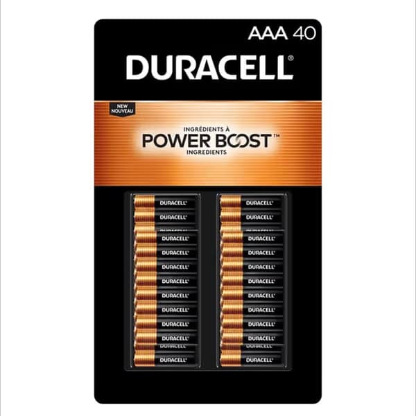 Medio paquete de Bateria Alcalina AAA x 20 unids Duracell Plus