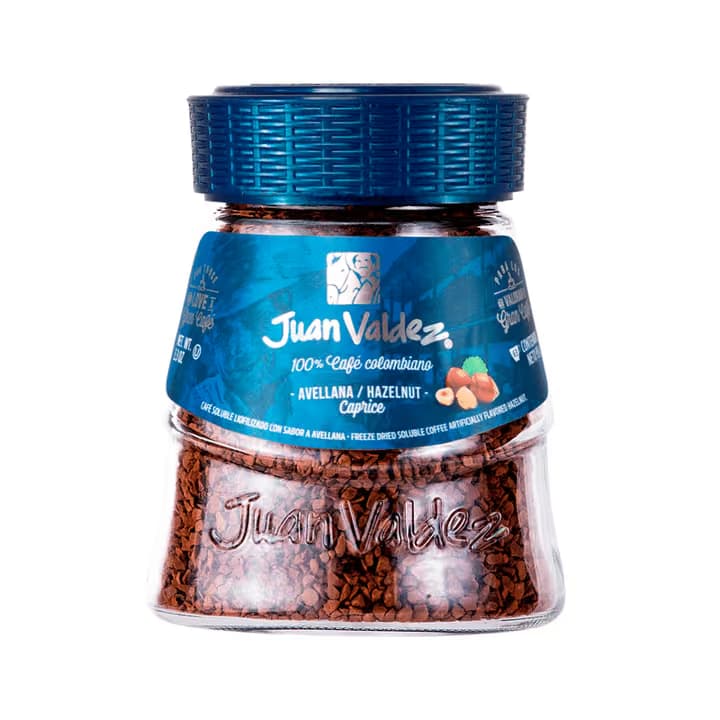 Cafe Instantaneo Avellana 95gr Juan Valdez