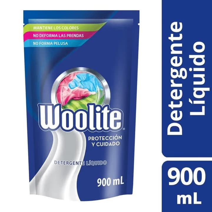 Detergente liquido 900ml Woolite