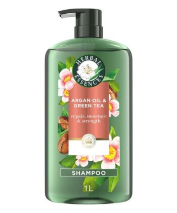 Shampoo con Aceite de Argán y Té Verde 1 L Herbal Essences