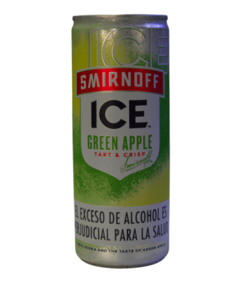 Vodka Ice Manzana Verde Lata x 250ml Smirnoff