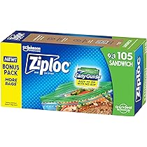 Bolsas Ziploc 116 unidades Scjohnson