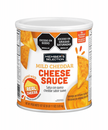 Salsa Queso Cheddar 3.03 kg Member's Selection