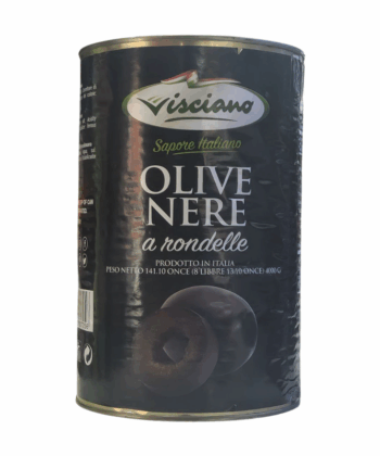 Aceitunas Negras Fileteadas 4Kg Visciano