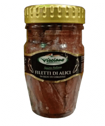 Filete de Anchoa en aceite de Girasol 80g Visciano