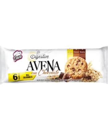 Galletas Avena con Chocolate 68g Davu