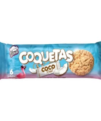 Galletas Coquetas de Coco 68g Davu