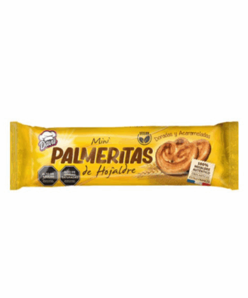 Palmeritas de Hojaldre 100g Davu